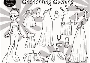 Marisole Monday Paper Doll Coloring Pages Marisole Monday Paper Doll Coloring Pages Beautiful Ballgowns