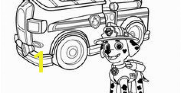 Marshall Fire Truck Coloring Page 35 Best Paw Patrol Images On Pinterest