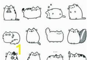 Marshmallow Pusheen Coloring Pages 17 Best Free Printables Images