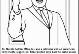Martin Luther King Jr Coloring Pages Printable Martin Luther King Jr Coloring Page with Images