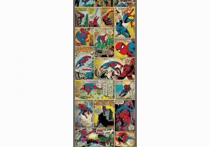 Marvel Comic Book Wall Mural 3 In X 17 5 In Marvel Ic Panel Spiderman Classic Peel