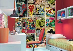 Marvel Comic Book Wall Mural Déco Chambre Ics