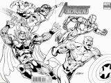 Marvel Comics Coloring Pages Marvel Superheroes Avengers In Action Coloring Page for Kids