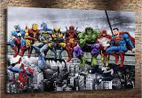 Marvel Superhero Wall Murals Marvel Superheroes On Abeam Hd Canvas Printing New Home Decoration Art Painting Unframed Framed