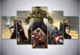 Marvel Superhero Wall Murals Movie Super Hero Avengers Marvel Canvas Wall Art In 2019