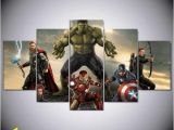 Marvel Superhero Wall Murals Movie Super Hero Avengers Marvel Canvas Wall Art In 2019