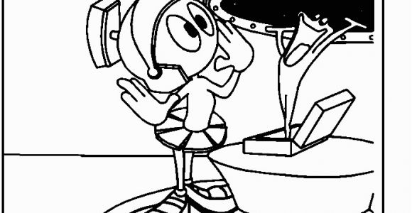 Marvin the Martian Coloring Pages Coloring Pages Of Martians