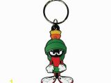 Marvin the Martian Coloring Pages Looney Tunes Rubber Keychain Key Ring Marvin the Martian Size 1 5" X 3"