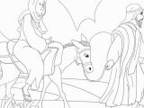 Mary and Joseph Coloring Page Mary and Joseph Travel to Bethlehem – Luke 2 Free Colouring