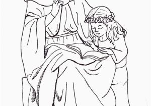 Mary and Joseph Coloring Page St Anne Coloring Page Catholic
