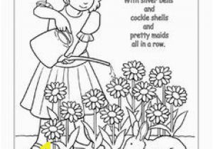 Mary Mary Quite Contrary Coloring Page 104 Best Nursery Rhymes Images On Pinterest