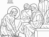 Mary Washes Jesus Feet Coloring Page 為孩子們的著色頁 Jesus Washes His Disciples Feet Coloring Pages