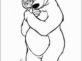 Masha and the Bear Coloring Pages Masha and the Bear Coloring Pages