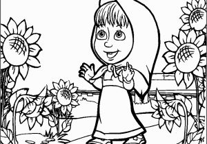 Masha and the Bear Coloring Pages Masha and the Bear Coloring Pages