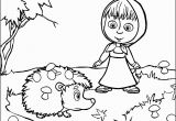 Masha and the Bear Coloring Pages to Print Masha and the Bear Coloring Pages