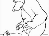 Masha and the Bear Coloring Pages to Print Masha and the Bear Coloring Pages