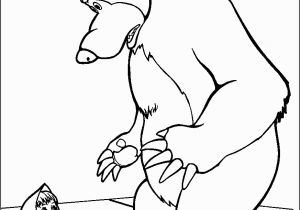 Masha and the Bear Coloring Pages to Print Masha and the Bear Coloring Pages