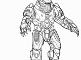 Master Chief Coloring Pages Halo Pictures to Print and Color