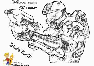 Master Chief Coloring Pages Master Chief Coloring Page Motivate Halo Pages 5 Intended