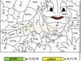 Math Addition Coloring Pages Color by Number Addition 1st Grade Free Printable Fun Math