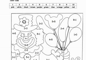 Math Addition Coloring Pages Math Addition Worksheets Coloring Inspirationa Color by Numbers