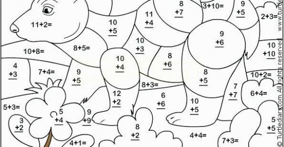 Math Addition Coloring Pages Math Double Digit Addition Coloring Worksheets