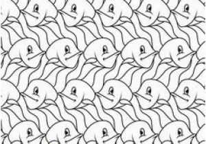 Mc Escher Tessellations Coloring Pages 153 Best Tessellated Designs Images On Pinterest In 2018