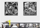 Mc Escher Wall Mural Popular Illusion Wall Buy Cheap Illusion Wall Lots From China