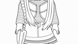 Mckenna American Girl Doll Coloring Pages Desenho De Mckenna Garota Americana Para Colorir