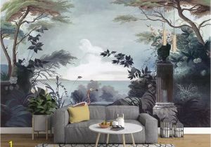 Medieval Wall Murals Beibehang European Style Hand Painted Wallpaper Me Val Rainforest