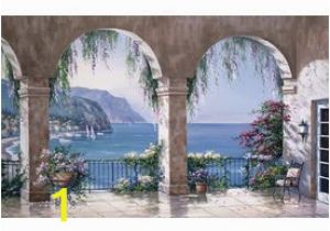 Mediterranean Murals for Walls Mediterranean Arch Wall Mural