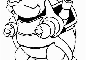 Mega Blastoise Coloring Page Ausmalbilder Pokemon Turtok