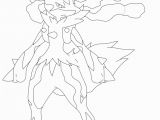Mega Lucario Coloring Page Lucario Coloring Page at Getcolorings