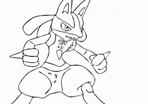 Mega Lucario Coloring Page Lucario Coloring Page