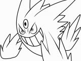 Mega Pokemon Coloring Pages Printable Mega Gengar Pokemon Coloring Page Free Pokémon Coloring Pages