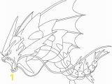 Mega Pokemon Coloring Pages Printable Mega Gyarados Pokemon Coloring Page