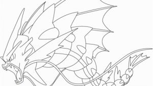 Mega Pokemon Coloring Pages Printable Mega Gyarados Pokemon Coloring Page