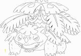 Mega Venusaur Coloring Pages Coloring Page Mega Evolved Pokemon Mega Venusaur 3 3