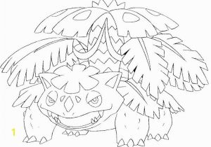 Mega Venusaur Coloring Pages Coloring Page Mega Evolved Pokemon Mega Venusaur 3 3