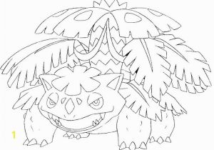 Mega Venusaur Coloring Pages Coloring Page Mega Evolved Pokemon Mega Venusaur 3 3