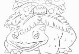 Mega Venusaur Coloring Pages Venusaur Coloring Page