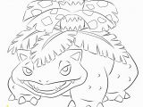 Mega Venusaur Coloring Pages Venusaur Coloring Page