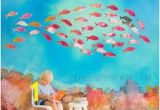 Mermaid Mural Ideas 16 Best Fish Mural Ideas Images