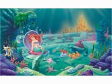 Mermaid Mural Ideas Disney S Ariel the Little Mermaid Xl Pre Pasted Surestrip Wall Mural