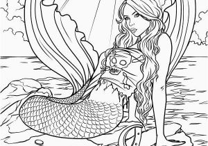 Mermaid Siren Coloring Pages for Adults Mermaid Siren Coloring Pages for Adults