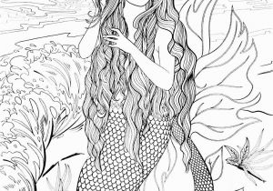 Mermaid Siren Coloring Pages for Adults Pin by Elisabeth Quisenberry On Coloring therapy Sirens