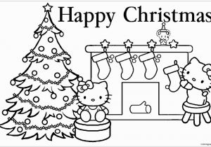 Merry Christmas Hello Kitty Coloring Pages Hello Kitty Christmas 1 Coloring Page Free Coloring Pages
