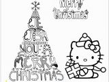 Merry Christmas Hello Kitty Coloring Pages Merry Christmas Hello Kitty Coloring Page Free Coloring