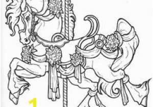 Merry Go Round Coloring Pages 119 Best Carousel Animal Coloring Pages Images In 2018