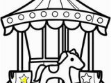 Merry Go Round Coloring Pages Epic Carousel Coloring Sheet Merry Go Round Picture